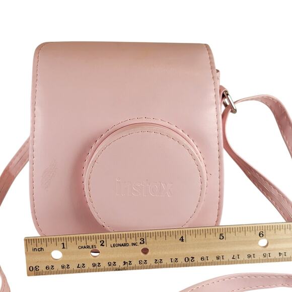 Fujifilm Instax Mini 7S Pink Instant Film Camera With Case Album Bundle - Picture 11 of 16